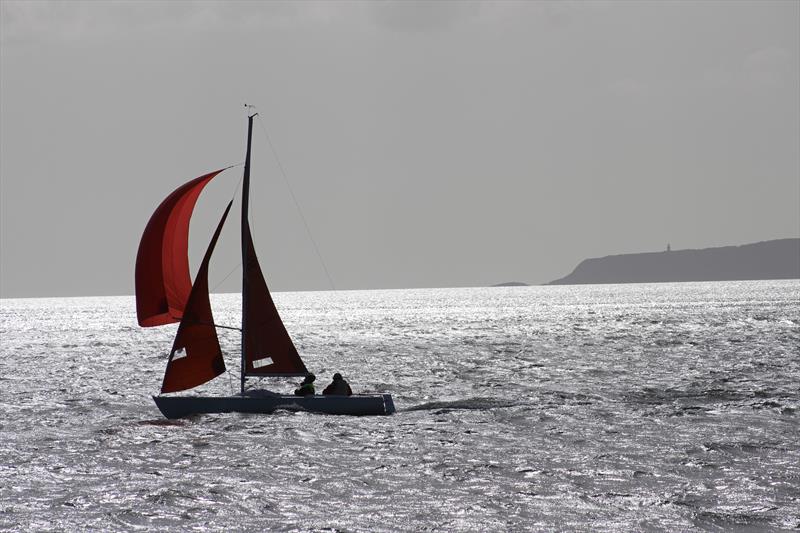 Kinsale Frostbite Series photo copyright Fiona Ward taken at Kinsale Yacht Club and featuring the Squib class