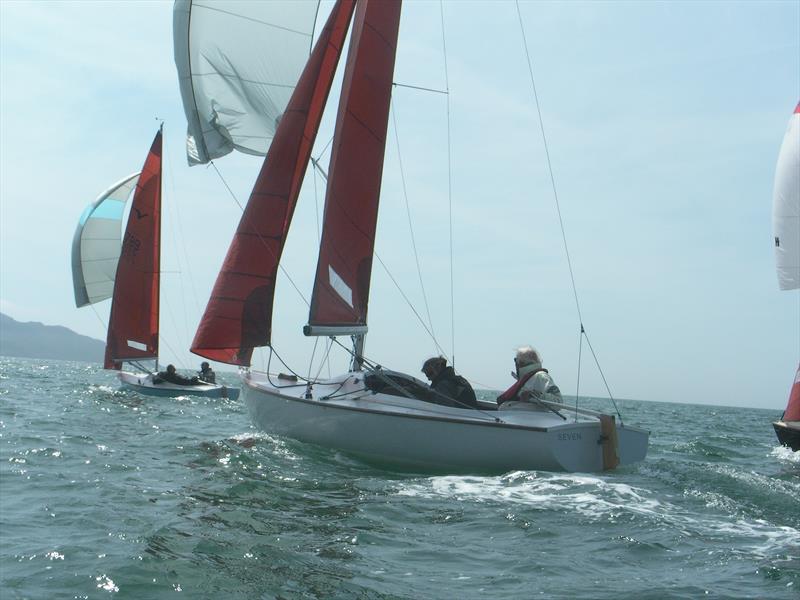 Squib Nationals at Holyhead day 2 photo copyright Vincent Delany taken at Holyhead Sailing Club and featuring the Squib class