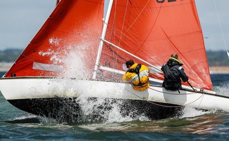 Squib 'Wizard' on day 2 of Lendy Cowes Week 2017 photo copyright Paul Wyeth / Lendy Cowes Week taken at Cowes Combined Clubs and featuring the Squib class