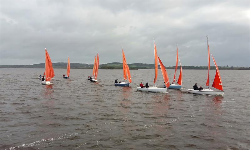 Squib Irish Inland Championship at Lough Derg photo copyright Jeff Condell taken at Lough Derg Yacht Club and featuring the Squib class