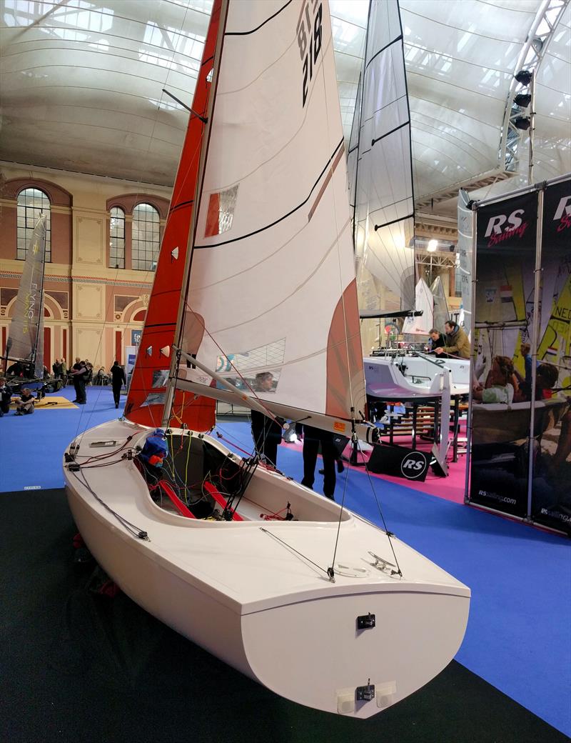 Squib at the RYA Dinghy Show 2018 photo copyright Mark Jardine taken at RYA Dinghy Show and featuring the Squib class