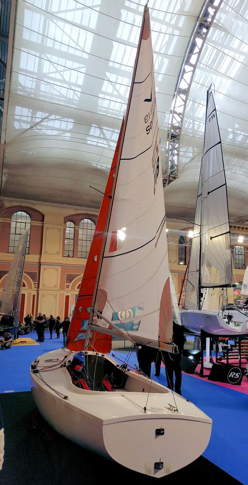 Squib at the RYA Dinghy Show 2018 photo copyright Mark Jardine taken at RYA Dinghy Show and featuring the Squib class