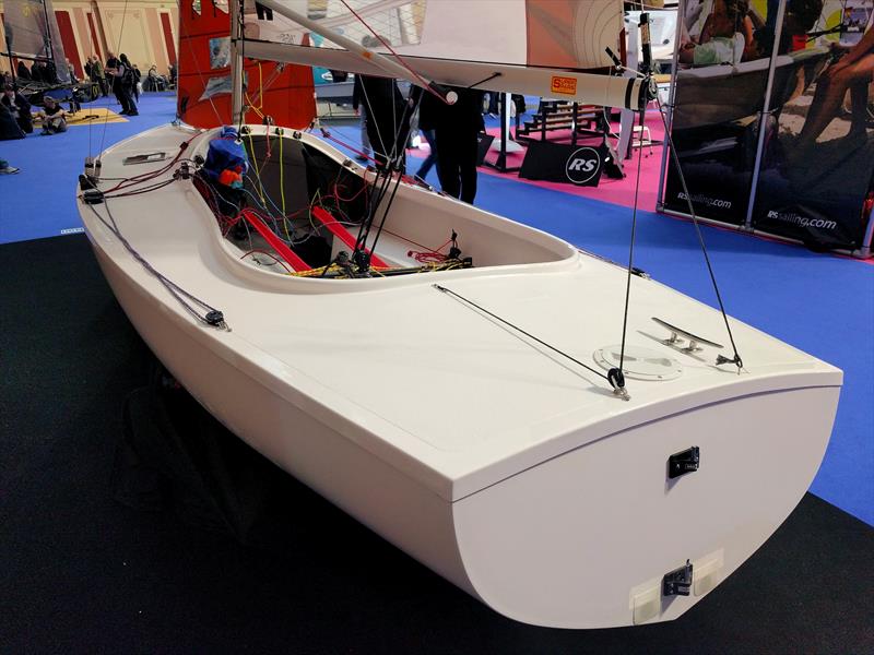 Squib at the RYA Dinghy Show 2018 photo copyright Mark Jardine taken at RYA Dinghy Show and featuring the Squib class