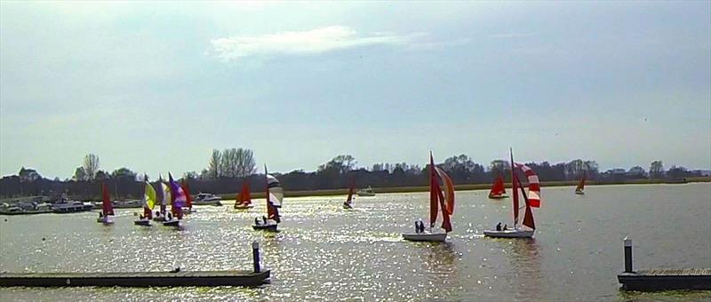 Broadland Squib Regatta photo copyright Matt Harper taken at Waveney & Oulton Broad Yacht Club and featuring the Squib class