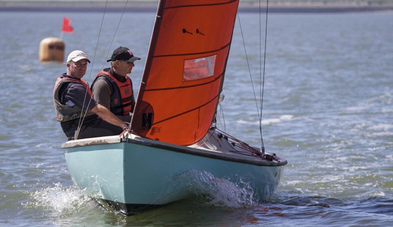 Stu Rix & Steve Warren on Aquabat win the Squib Gold Cup at Burnham photo copyright Roger Mant taken at Royal Corinthian Yacht Club, Burnham and featuring the Squib class