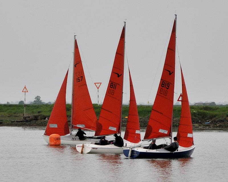 HMS St Mathew Cup photo copyright Alan Hanna taken at Burnham Sailing Club and featuring the Squib class