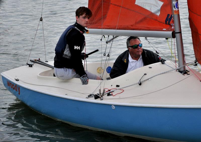 HMS St Mathew Cup photo copyright Alan Hanna taken at Burnham Sailing Club and featuring the Squib class