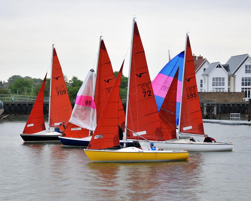 HMS St Mathew Cup photo copyright Alan Hanna taken at Burnham Sailing Club and featuring the Squib class