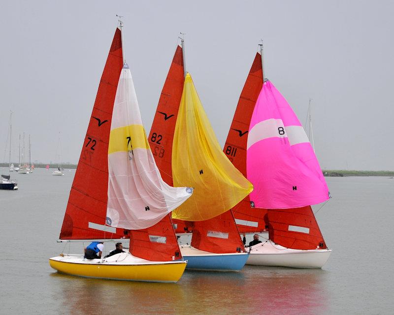 HMS St Mathew Cup photo copyright Alan Hanna taken at Burnham Sailing Club and featuring the Squib class