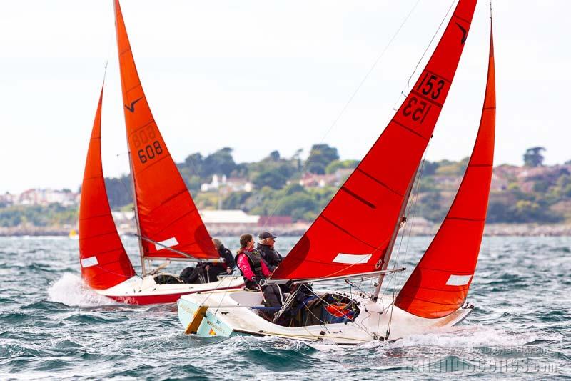 Weymouth Yacht Regatta 2018 photo copyright David Harding / www.sailingscenes.com taken at Royal Dorset Yacht Club and featuring the Squib class