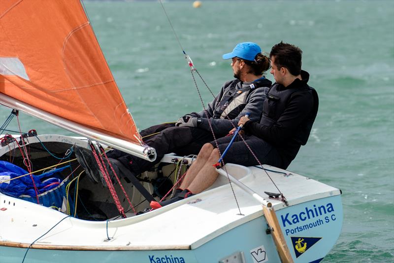 Squib South Coast Championship in Portsmouth photo copyright Louis Goldman taken at Portsmouth Sailing Club and featuring the Squib class