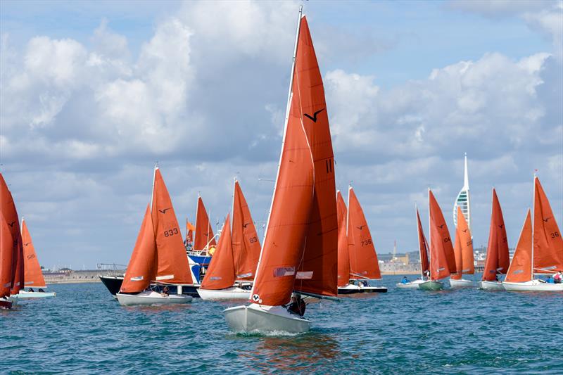 Squib South Coast Championship in Portsmouth photo copyright Louis Goldman taken at Portsmouth Sailing Club and featuring the Squib class