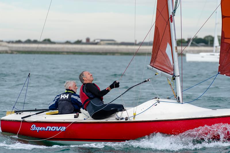 Squib South Coast Championship in Portsmouth photo copyright Louis Goldman taken at Portsmouth Sailing Club and featuring the Squib class