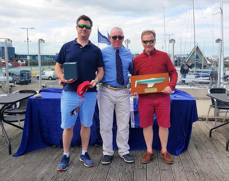 Provident CRM Squib Irish Easterns at Howth photo copyright Jane Pinend taken at Howth Yacht Club and featuring the Squib class