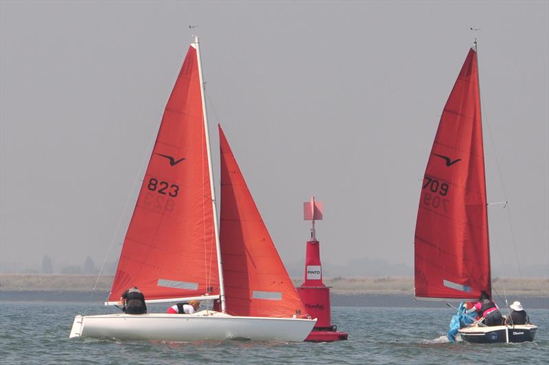 Burnham Week Day 4 photo copyright Alan Hanna taken at Royal Burnham Yacht Club and featuring the Squib class