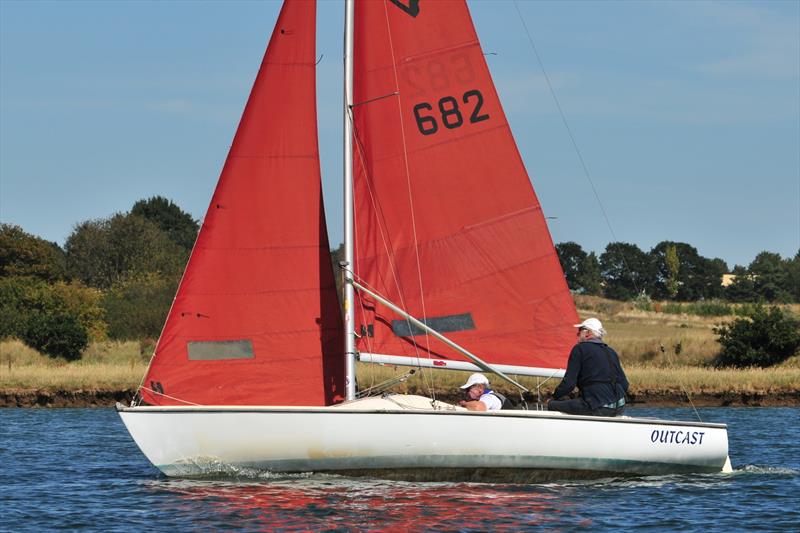 Burnham Week Day 7 photo copyright Alan Hanna taken at Royal Burnham Yacht Club and featuring the Squib class