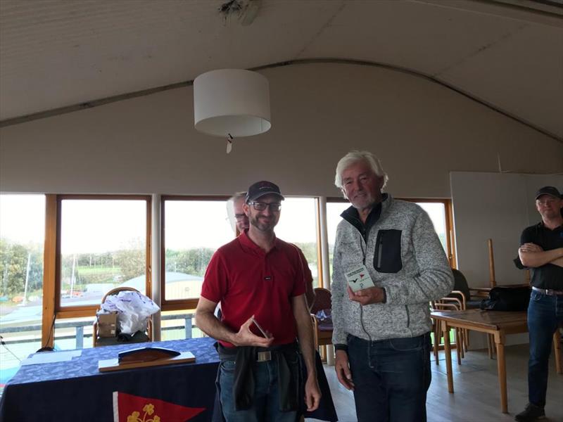 Martin ‘flipper' Weatherstone and Fred Campbell finish 3rd in the Irish Squib Inlands at Lough Derg photo copyright Fiona Ward taken at Lough Derg Yacht Club and featuring the Squib class