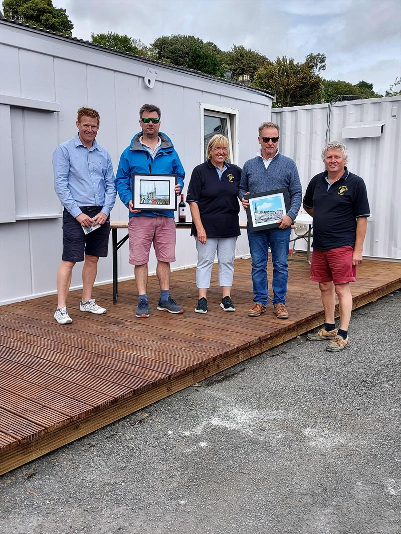 Patterson & Nolan finish 2nd in the Squib Irish Southern Championships at Cove Sailing Club photo copyright CSC taken at Cove Sailing Club, Ireland and featuring the Squib class