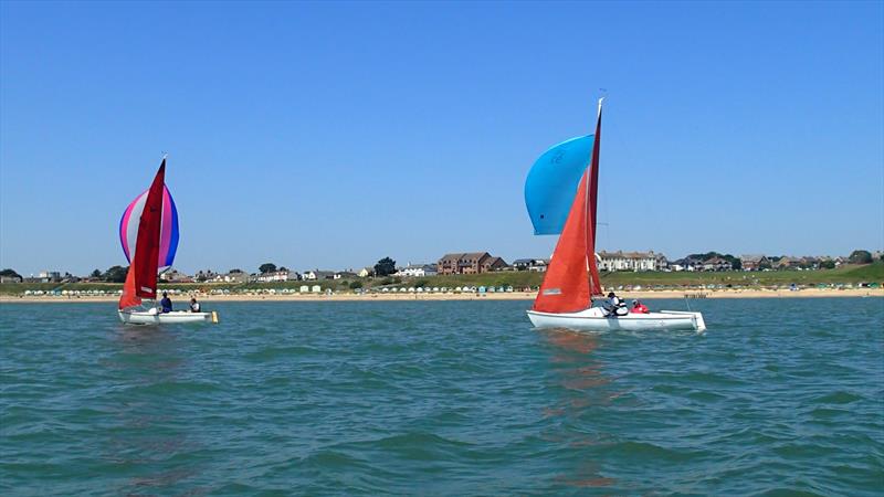 Squib East Coast Championships at the Royal Norfolk & Suffolk Yacht Club photo copyright Chris Jordan taken at Royal Norfolk & Suffolk Yacht Club and featuring the Squib class