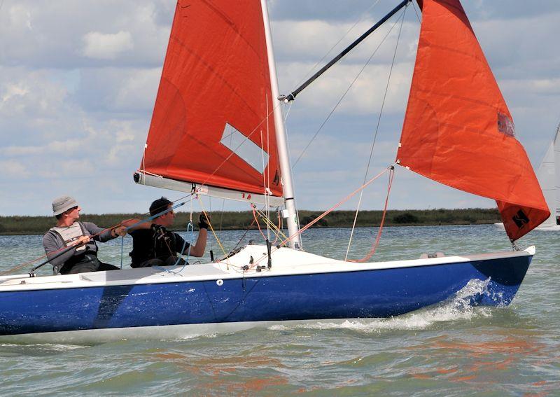 Burnham Week day 4 photo copyright Alan Hanna taken at Royal Corinthian Yacht Club, Burnham and featuring the Squib class