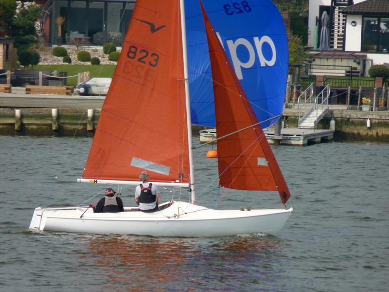 Robert Coyle and Mark Rawinsky win the Broadland Squib Regatta at Waveney & Oulton Broad - photo © Tim Horne