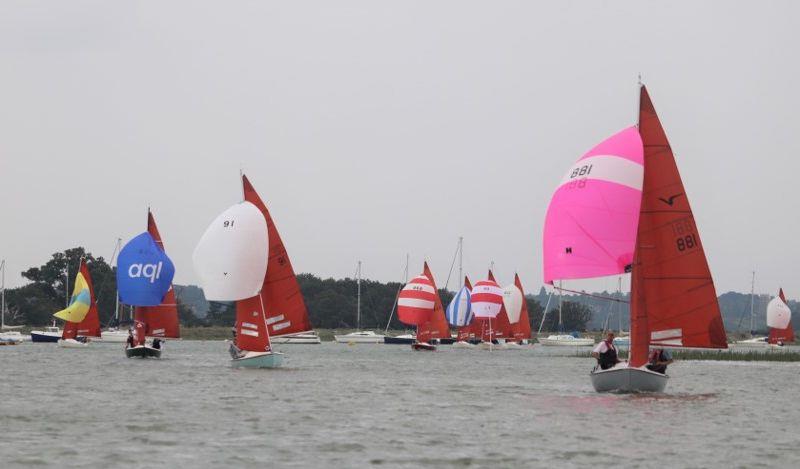 Day 2 of the Squib 50th Anniversary Weekend at Waldringfield photo copyright Alexis Smith taken at Waldringfield Sailing Club and featuring the Squib class