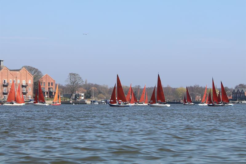 Broadland Squib Regatta 2022 photo copyright Matt Harper taken at Waveney & Oulton Broad Yacht Club and featuring the Squib class