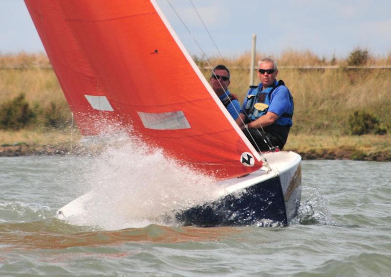 Squib on Burnham Week 2022 Day 2 photo copyright Alan Hannah taken at Burnham Sailing Club and featuring the Squib class