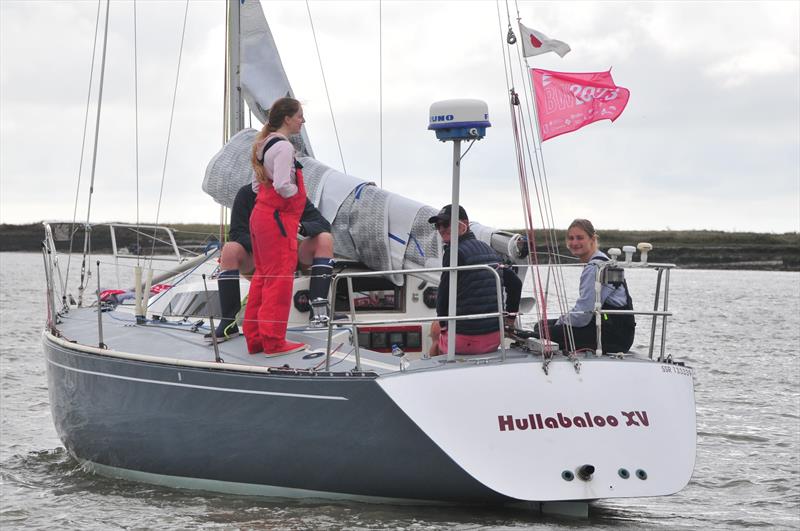 Town Cup winner Hullabaloo XV at Burnham Week 2023 photo copyright Alan Hanna taken at Burnham Sailing Club and featuring the Squib class