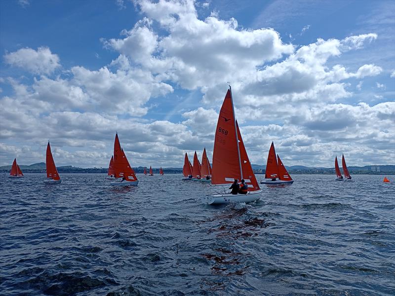Stewart Brewing Squib UK Nationals at Royal Forth Yacht Club Day 3 photo copyright Cathy Ogden taken at Royal Forth Yacht Club and featuring the Squib class