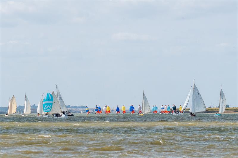 Burnham Week 2024 photo copyright Petru Balau Sports Photography / sports.hub47.com taken at Royal Corinthian Yacht Club and featuring the Squib class