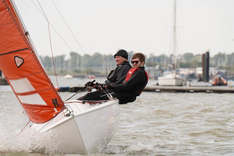 Squib Easter sailing at Royal Corinthian YC - Robert and Tom Coyle  - photo © Petru Balau Sports Photography / sports.hub47.com