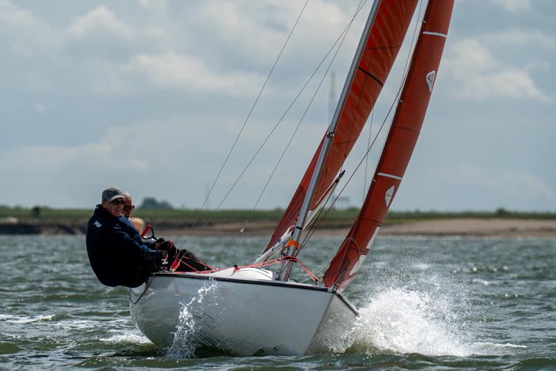 Patrick Wilton and Mike Taylor sail during Squib Gold Cup 2025 at Royal Corinthian Yacht Club - photo © Petru Balau Sports Photography / sports.hub47.com