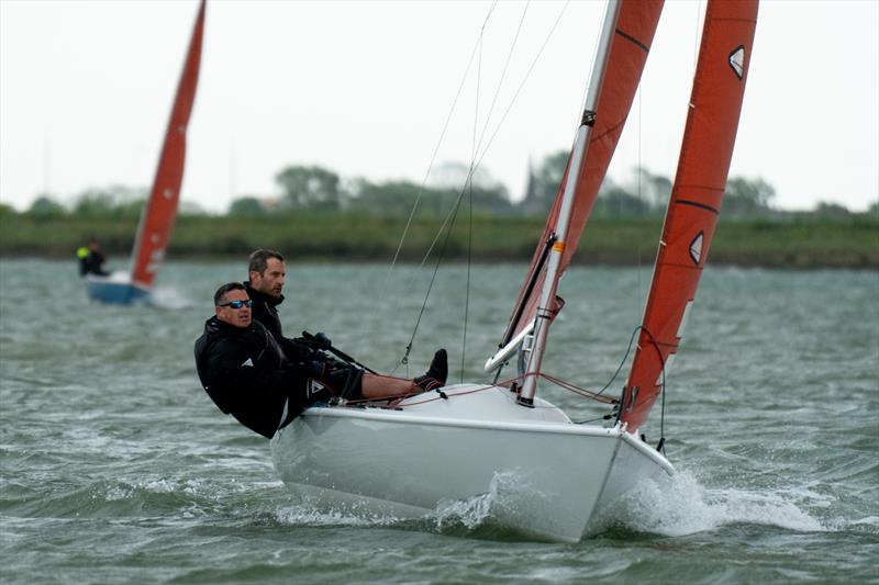 Steve Hall and Dave Hyde won race 3 during Squib Gold Cup 2025 at Royal Corinthian Yacht Club - photo © Petru Balau Sports Photography / sports.hub47.com