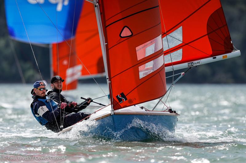 Cowes Classics Regatta 2025 Day 2 - Penny Benjamin, Squib photo copyright Paul Wyeth / www.pwpictures.com taken at Royal London Yacht Club and featuring the Squib class