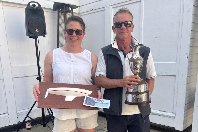 Mick Wright and Alex Porteous win the Squib East Coast Championship at Royal Burnham YC - photo © RBYC