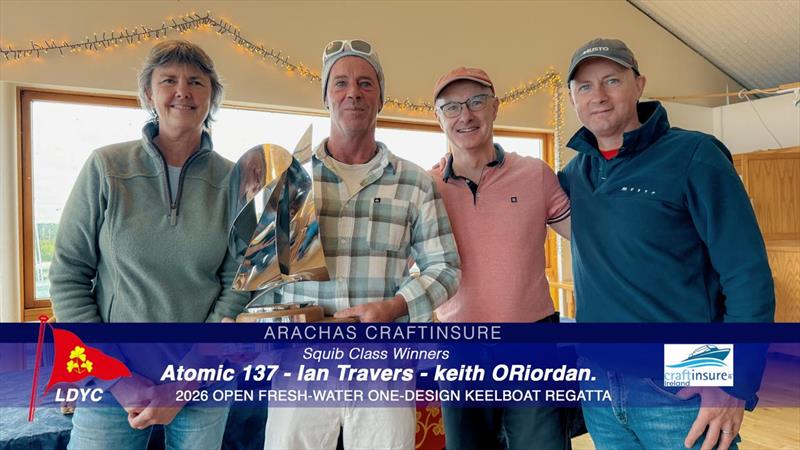Squib fleet in Freshwater Keelboat Regatta at Lough Derg photo copyright Josh St. John taken at Lough Derg Yacht Club and featuring the Squib class
