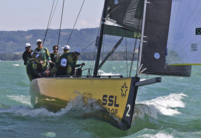 SSL Gold Cup photo copyright John Curnow taken at Cercle de la Voile de Grandson and featuring the SSL47 class