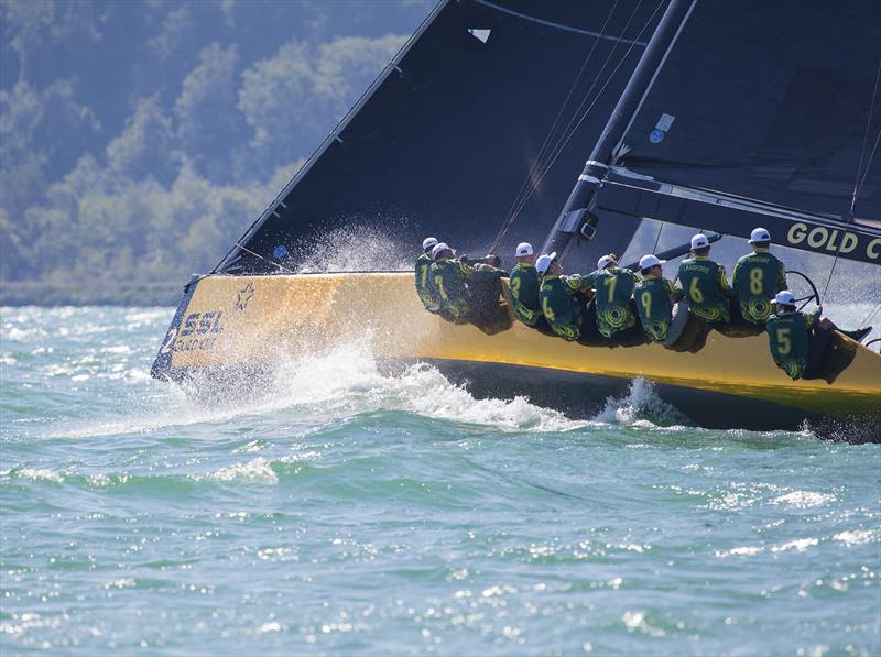 It is also a wet gig - SSL Gold Cup photo copyright John Curnow taken at Cercle de la Voile de Grandson and featuring the SSL47 class