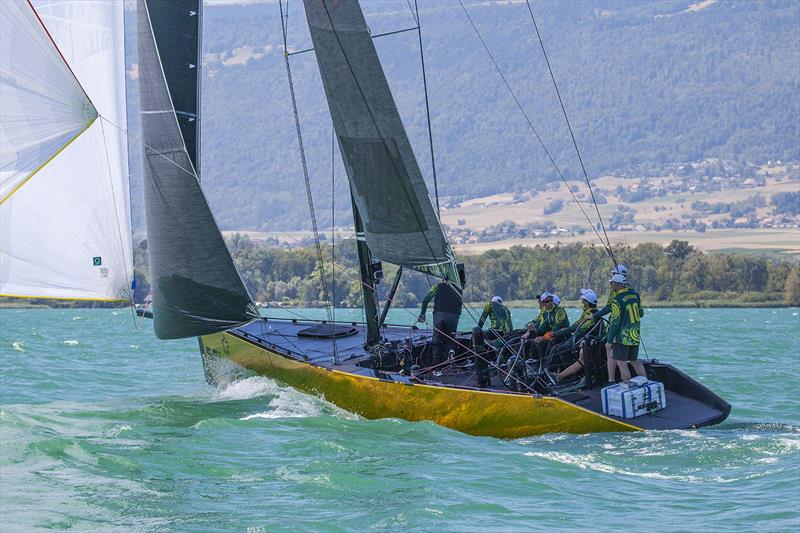 2022 SSL Gold Cup photo copyright John Curnow taken at Cercle de la Voile de Grandson and featuring the SSL47 class