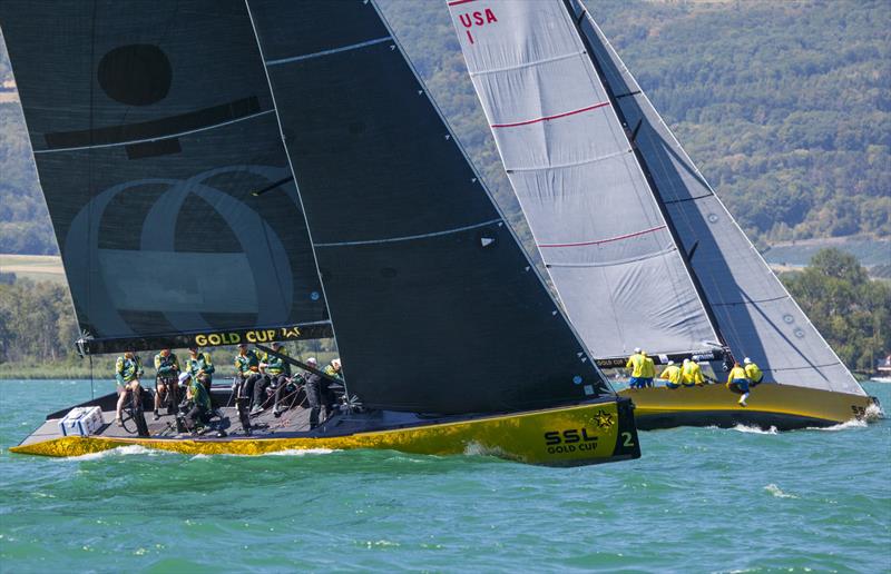 2022 SSL Gold Cup - very competitive racing with Australia and Brazil photo copyright John Curnow taken at Cercle de la Voile de Grandson and featuring the SSL47 class