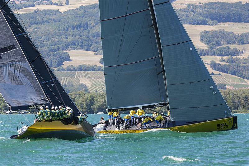 2022 SSL Gold Cup - very competitive racing with Australia and Brazil photo copyright John Curnow taken at Cercle de la Voile de Grandson and featuring the SSL47 class