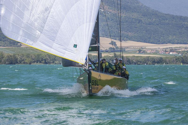 2022 SSL Gold Cup Team Australia photo copyright John Curnow taken at Cercle de la Voile de Grandson and featuring the SSL47 class