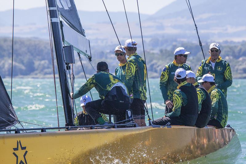 2022 SSL Gold Cup - Low stress before the racing photo copyright John Curnow taken at Cercle de la Voile de Grandson and featuring the SSL47 class