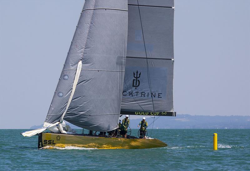 2022 SSL Gold Cup - Team Australia and Team Switzerland photo copyright John Curnow taken at Cercle de la Voile de Grandson and featuring the SSL47 class