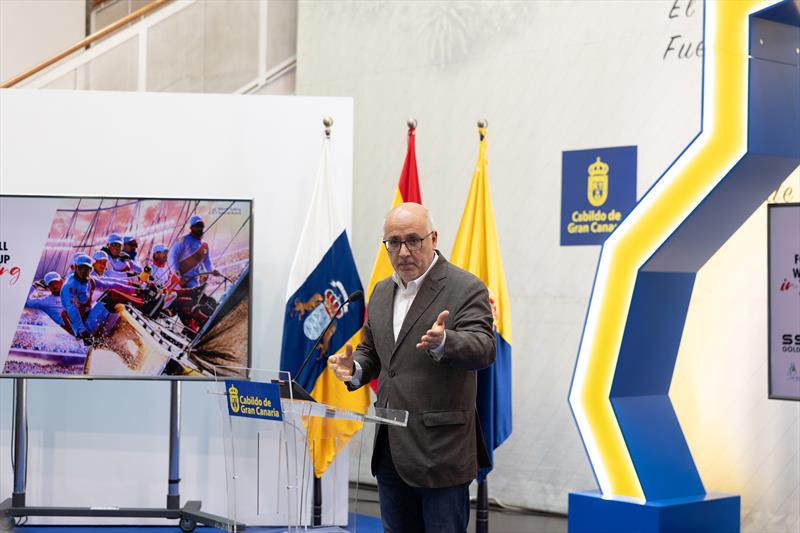 Antonio Morales, President of the Cabildo de Gran Canaria - photo © Belfi Aguilar