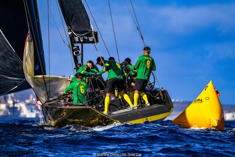 SSL Gold Cup 1/32 Finals Day 2 - SSL Team Lithuania photo copyright Martina Orsini / SSL Gold Cup taken at Real Federación Canaria de Vela and featuring the SSL47 class