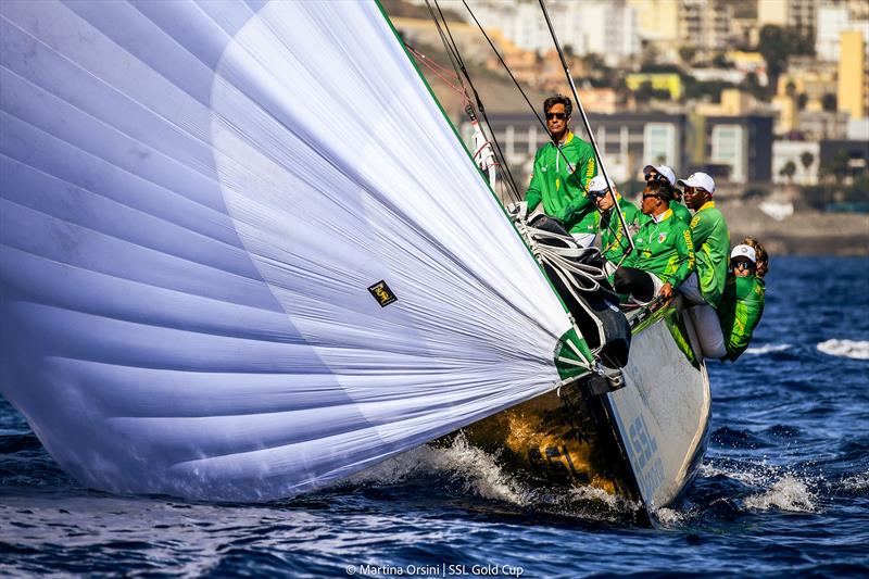 SSL Team South Africa on SSL Gold Cup 1/16 Finals Day 3 photo copyright Martina Orsini / SSL Gold Cup taken at Real Federación Canaria de Vela and featuring the SSL47 class