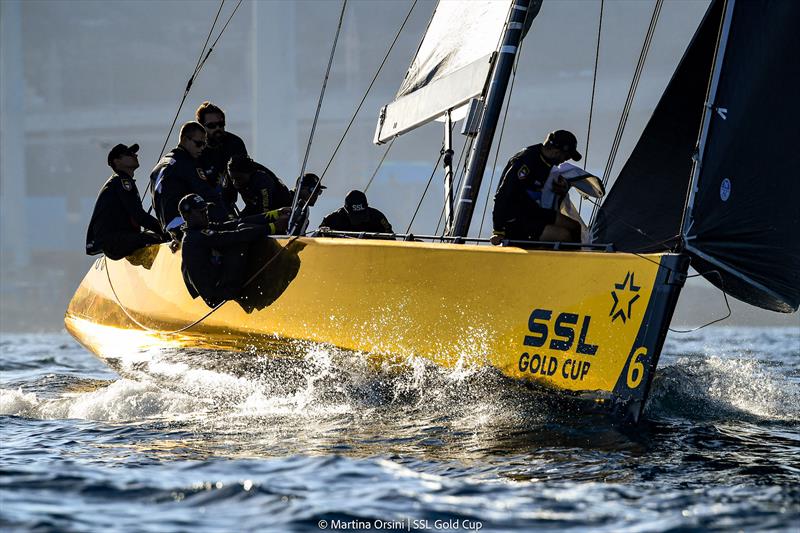 SSL Team Antigua & Barbuda on SSL Gold Cup 1/16 Finals Day 4 photo copyright Martina Orsini / SSL Gold Cup taken at Real Federación Canaria de Vela and featuring the SSL47 class