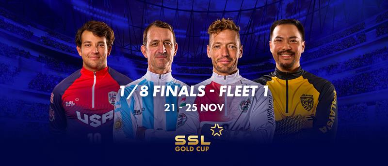 SSL Gold Cup 1/8 Finals Fleet 1 Captains photo copyright SSL Gold Cup taken at Real Federación Canaria de Vela and featuring the SSL47 class